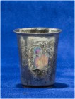SCHWEIZ - SCHÜTZENPOKALE UND SCHÜTZENMEMORABILIA
Bern
Schützenbecher in Silber 1913. Oberdiessbach. Feldsektionswettschiessen. 46.00 g. Martin -. Äu...