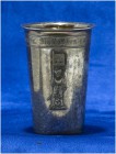 SCHWEIZ - SCHÜTZENPOKALE UND SCHÜTZENMEMORABILIA
Bern
Schützenbecher in Silber 1919. Stadt Bern. Centenar-Wettschiessen der Schützengesellschaft. 81...