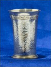 SCHWEIZ - SCHÜTZENPOKALE UND SCHÜTZENMEMORABILIA
Bern
Schützenbecher in Silber mit vergoldetem Innenbereich 1920. Jnterlaken. Bernisches Kantonalsch...