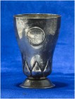 SCHWEIZ - SCHÜTZENPOKALE UND SCHÜTZENMEMORABILIA
Bern
Schützenbecher in Silber 1926. Bern. Kantonalschützenfest. 68.00 g. Martin -. Selten / Rare. W...