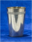 SCHWEIZ - SCHÜTZENPOKALE UND SCHÜTZENMEMORABILIA
Bern
Schützenbecher in Silber mit vergoldetem Innenbereich 1927. St.Imier. 2e fête jurassienne. 63....
