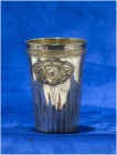 SCHWEIZ - SCHÜTZENPOKALE UND SCHÜTZENMEMORABILIA
Bern
Schützenbecher in Silber mit vergoldetem Innenbereich 1928. Schwarzenburg. VII. Schweizerische...