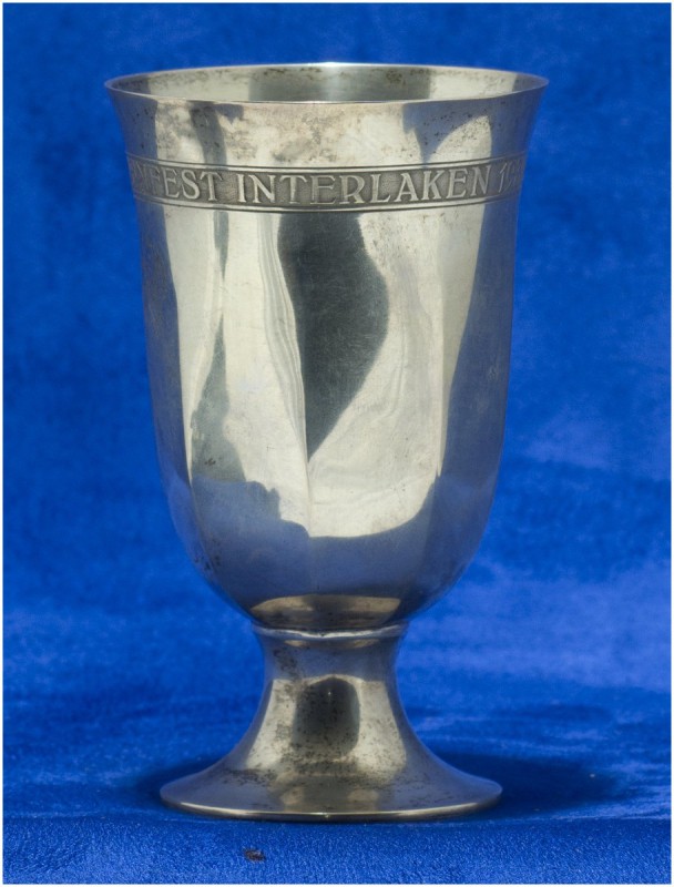 SCHWEIZ - SCHÜTZENPOKALE UND SCHÜTZENMEMORABILIA
Bern
Schützenpokal in Silber ...