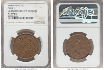 Chihli. Kuang-hsü 20 Cash ND (c. 1906) XF40 Brown NGC, KM-Y68. Large/regular lettering below dragon. 

HID09801242017

© 2020 Heritage Auctions | All ...