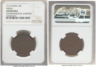 Fukien. Republic 10 Cash ND (1912) AU Details (Environmental Damage) NGC, KM-Y379.

HID09801242017

© 2020 Heritage Auctions | All Rights Reserved