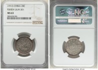 Fukien. Republic 20 Cents ND (1912) MS63 NGC, KM-YA381, L&M-301. Enticingly lustrous, exhibiting notably clean fields free of serious tone. 

HID09801...