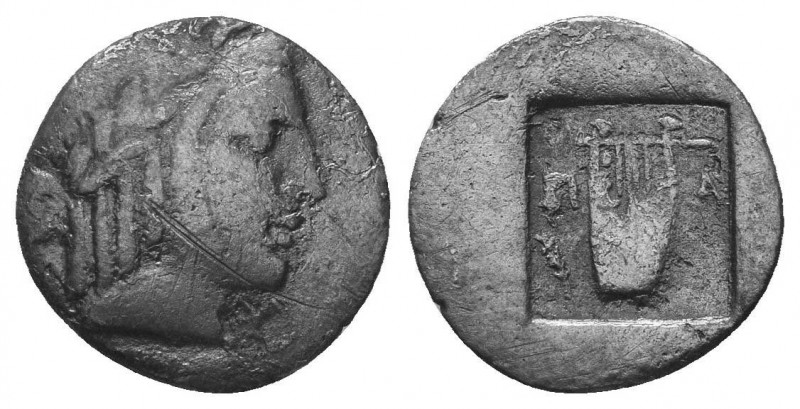 Lykian League, Masikytes AR Hemidrachm. 2nd - 1st century BC.

Condition: Very F...