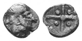 ASIA MINOR, Greek Obols. 5th - 3rd century BC. AR 

Condition: Very Fine

Weight: 0.30 gr
Diameter: 7 mm