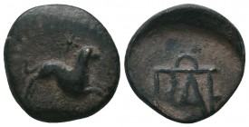 KINGS OF BOSPOROS. Polemo I, circa 14/3-10/9 BC. AE

Condition: Very Fine

Weight: 4.60 gr
Diameter: 19 mm