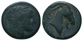 AEOLIS. Aigai. Ae (4th-3rd centuries BC).

Condition: Very Fine

Weight: 4.40 gr
Diameter: 16 mm