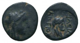 SELEUKID KINGDOM. (261-246 BC). Ae. Sardes.

Condition: Very Fine

Weight: 1.40 gr
Diameter: 11 mm