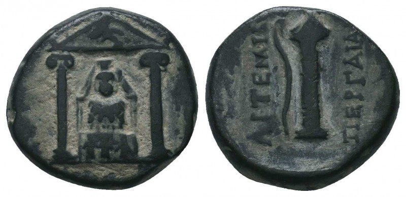 PAMPHYLIA. Perge. Ae (Circa 50-30 BC). 

Condition: Very Fine

Weight: 5.40 gr
D...