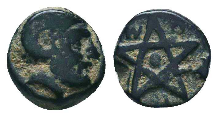 Mysia. Pitane 4th-3rd Century BC

Condition: Very Fine

Weight: 0.70 gr
Diameter...