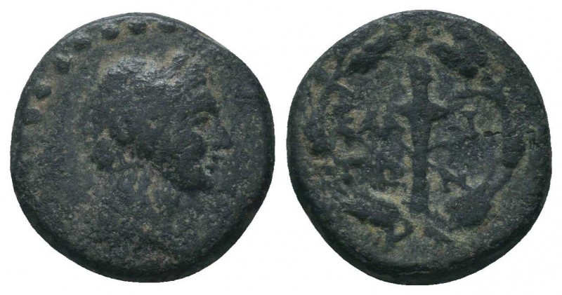 AIOLIS, Elaia. Mid 4th-3rd century BC. Æ

Condition: Very Fine

Weight: 2.40 gr
...