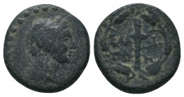 AIOLIS, Elaia. Mid 4th-3rd century BC. Æ

Condition: Very Fine

Weight: 2.40 gr
Diameter: 15 mm