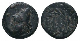TROAS, Birytis. Circa 300 BC. Æ

Condition: Very Fine

Weight: 1.40 gr
Diameter: 11 mm