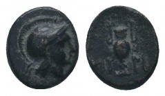 AEOLIS. Kyme. Ae (2nd century BC).

Condition: Very Fine

Weight: 1.00 gr
Diameter: 10 mm