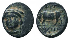 IONIA. Phygela. Ae (Circa 350-300 BC). Sokrates, magistrate.

Condition: Very Fine

Weight: 1.40 gr
Diameter: 12 mm