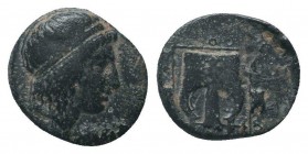 KOLOPHON. Ionia. Ca.330-280 B.C.

Condition: Very Fine

Weight: 1.40 gr
Diameter: 11 mm