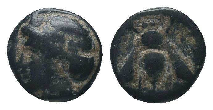 IONIA. Ephesos. Ae (Circa 290-281 BC). 

Condition: Very Fine

Weight: 1.20 gr
D...