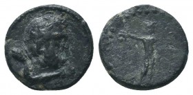 Greek Coins, Ca. 310-284 B.C. AE

Condition: Very Fine

Weight: 2.30 gr
Diameter: 14 mm
