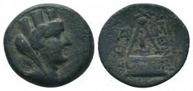 CILICIA. Tarsus, Ae (2nd-1st centuries BC).

Condition: Very Fine

Weight: 5.50 gr
Diameter: 18 mm