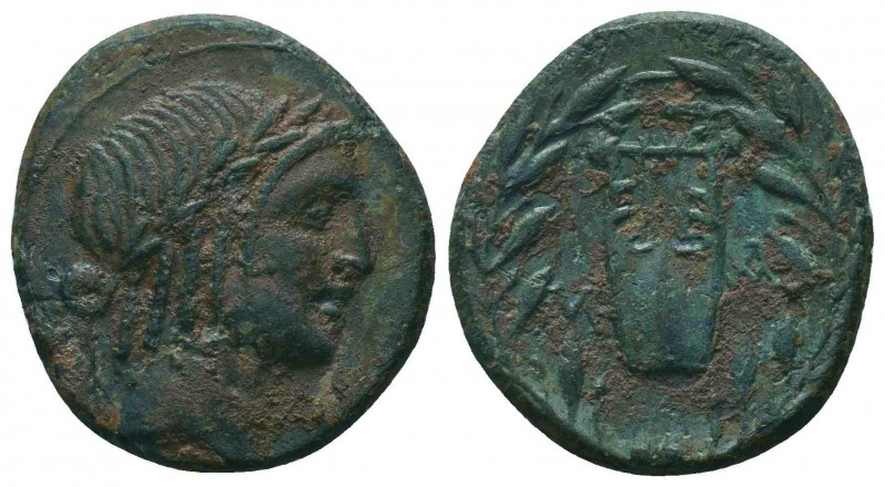 Lykian League, Masikytes Ae. 2nd - 1st century BC.

Condition: Very Fine

Weight...