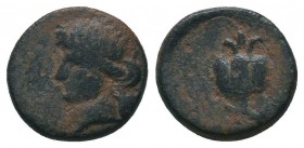 PAMPHYLIA. Side. Ae (Circa 200-36 BC).

Condition: Very Fine

Weight: 1.80 gr
Diameter: 12 mm
