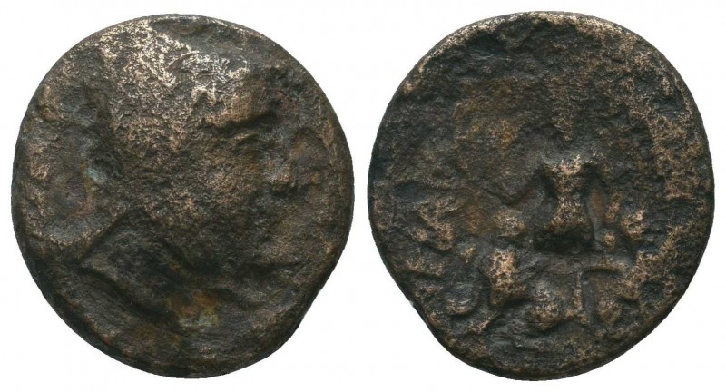 KINGS OF CAPPADOCIA. Ariarathes III (230 - 220 BC). Ae. Tyana.

Condition: Very ...