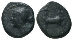 KINGS OF CAPPADOCIA. (230 - 220 BC). Ae.

Condition: Very Fine

Weight: 3.70 gr
Diameter: 15 mm