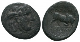 SELEUKID KINGS OF SYRIA. 3rd - 2nd Century. Ae. 

Condition: Very Fine

Weight: 4.80 gr
Diameter: 18 mm