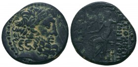 SELEUKID KINGS OF SYRIA. 3rd - 2nd Century. Ae. 

Condition: Very Fine

Weight: 11.90 gr
Diameter: 25 mm