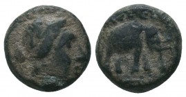 SELEUKID KINGS OF SYRIA. 3rd - 2nd Century. Ae. 

Condition: Very Fine

Weight: 2.90 gr
Diameter: 12 mm