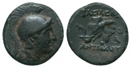 SELEUKID KINGS OF SYRIA. 3rd - 2nd Century. Ae. 

Condition: Very Fine

Weight: 1.60 gr
Diameter: 14 mm
