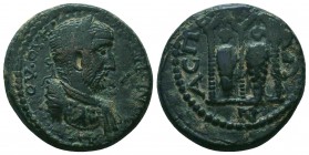 PAMPHYLIA. Aspendos. Gallienus AD 253-268. AE

Condition: Very Fine

Weight: 11.50 gr
Diameter: 26 mm