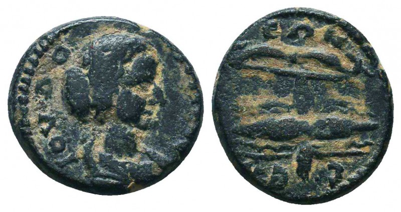 Pisidia. Selge . Julia Domna, wife of Septimius Severus AD 193-217. Ae

Conditio...