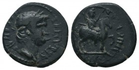 PHRYGIA. Hierapolis. Claudius (41-54). Ae. M. Suillios Antiochos, grammateus.

Condition: Very Fine

Weight: 4.20 gr
Diameter: 19 mm