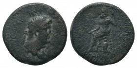 Lykaonia. Eikonion . Nero AD 54-68. Bronze Æ 

Condition: Very Fine

Weight: 4.00 gr
Diameter: 18 mm
