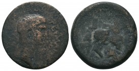 Claudius I (41-54 AD). AE, Anazarbos, Cilicia. 

Condition: Very Fine

Weight: 15.00 gr
Diameter: 29 mm