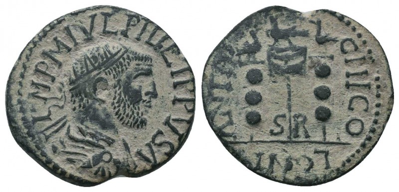 Philip I Æ of Antiochia, Pisidia. AD 244-249. 

Condition: Very Fine

Weight: 7....