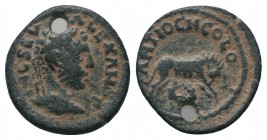 Severus Alexander (222-235). Pisidia, Antiochia. Æ

Condition: Very Fine

Weight: 2.30 gr
Diameter: 17 mm
