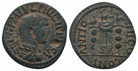 Philip I Æ of Antiochia, Pisidia. AD 244-249. 

Condition: Very Fine

Weight: 7.90 gr
Diameter: 24 mm