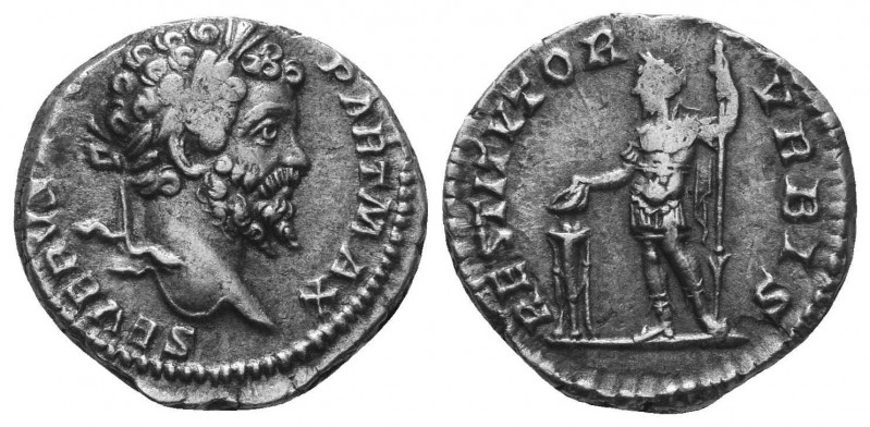 SEPTIMIUS SEVERUS (193-211). Denarius.

Condition: Very Fine

Weight: 3.30 gr
Di...