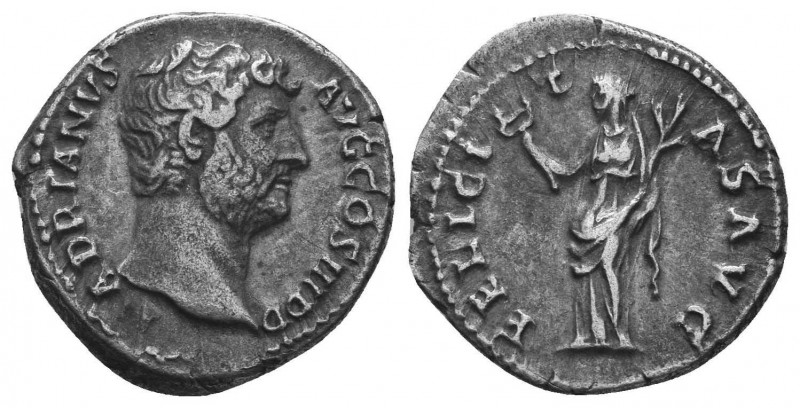 Hadrianus (117-138 AD). AR Denarius

Condition: Very Fine

Weight: 3.30 gr
Diame...