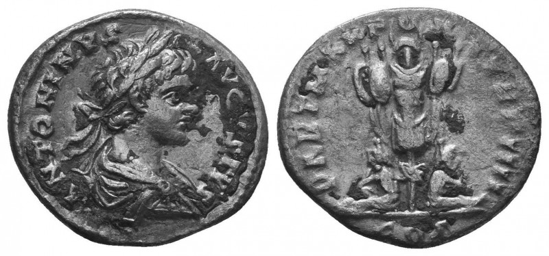 Caracalla, 198-217. Denarius

Condition: Very Fine

Weight: 2.70 gr
Diameter: 18...