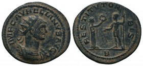 Aurelianus (270-275 AD). AE Antoninianus 

Condition: Very Fine

Weight: 3.40 gr
Diameter: 21 mm