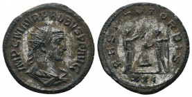 Probus (276-282 AD). AE Antoninianus

Condition: Very Fine

Weight: 4.30 gr
Diameter: 22 mm