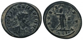 Probus (276-282 AD). AE Antoninianus

Condition: Very Fine

Weight: 3.90 gr
Diameter: 21 mm