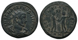 Probus (276-282 AD). AE Antoninianus

Condition: Very Fine

Weight: 3.70 gr
Diameter: 21 mm