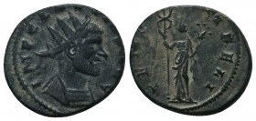 Claudius II Gothicus (268-270 AD). AE Antoninianus

Condition: Very Fine

Weight: 3.40 gr
Diameter: 18 mm